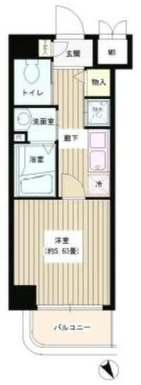 Scena M - Floor Plan - ["Apartment", "Condominium", "Tile Flooring"]