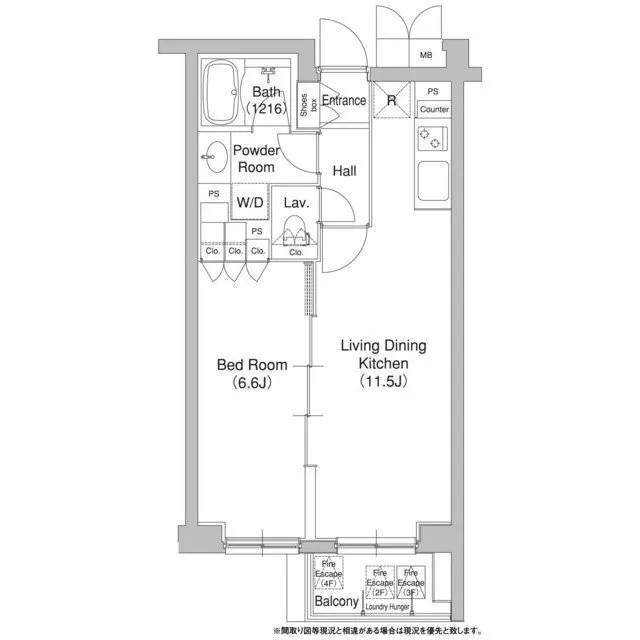 Comforia Harajuku - Floor Plan - ["Floor plan", "Text", "Plan"]