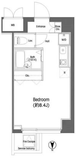 Comforia Higashinakano - Floor Plan - []