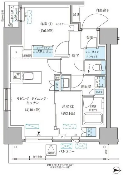 Park Axis Sumiyoshi Garden Square - Floor Plan - ["Diagram", "Plan", "Floor plan"]