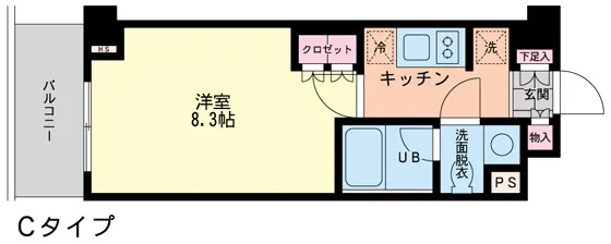Este Maison Daizawa - Floor Plan - ["Apartment", "Tile Flooring"]