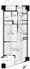 Cosmo Reit Shinjuku Yochomachi - Floor Plan - ["Apartment", "Tile Flooring", "Brutalist architecture"] thumbnail