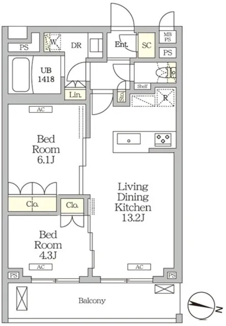 Milene Takinogawa - Floor Plan - ["White", "Diagram", "Plan"]