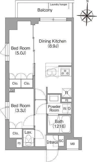BPR Residence Oshima - Floor Plan - ["White", "Diagram", "Technical drawing"]
