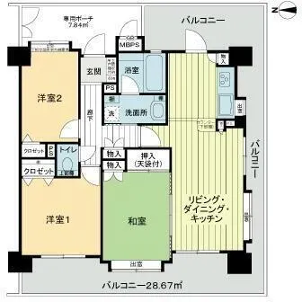 Lions Plaza Uguisudani - Floor Plan - ["Floor plan", "Plan", "Design"]