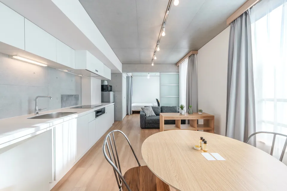 Hmlet Gakugei Daigaku - Interior - ["Flooring", "Interior design", "Floor"]