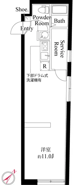 Sunbright Senkawa - Floor Plan - []