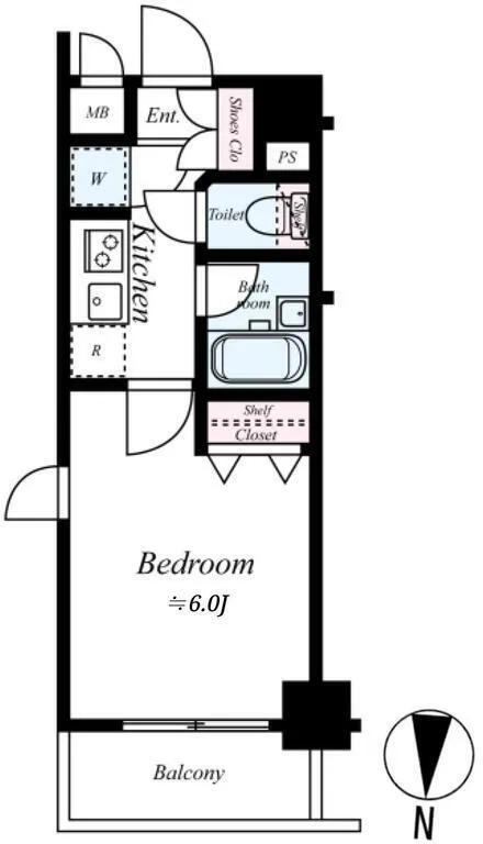Palestu Studio Shirokane - Floor Plan - []