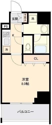 Reterrace Oshima - Floor Plan - ["Apartment", "Tile Flooring"]