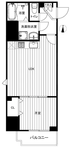 Palace Cynthia Kotobashi - Floor Plan - ["Apartment", "Home Door", "Gate"]