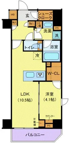 Genovia Ueno Sky Garden - Floor Plan - []