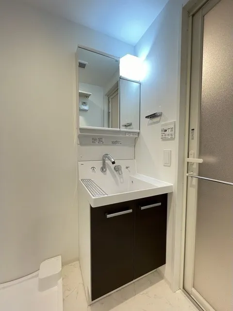 Terrace Miele Bunkyo Yayoi - Interior - ["Mirror", "Tap", "Sink"]