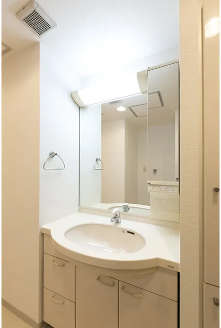 Shinonome Canal Court CODAN Building 18 - Interior - ["Bathroom Sink", "Interior design", "Plumbing fixture"]