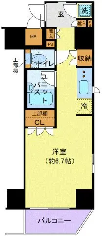 Galicia Hills Nishiazabu East - Floor Plan - []