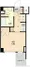 Haginaka East - Floor Plan - ["Apartment", "Tile Flooring", "Geraniums"] thumbnail