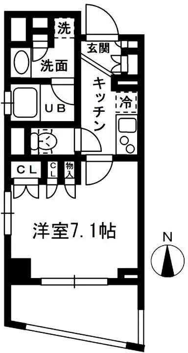 Residia Nakaochiai - Floor Plan - []
