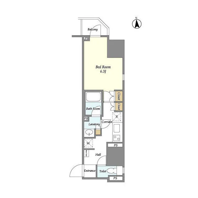Light Terrace Akihabara - Floor Plan - ["Floor plan", "Diagram", "Plan"]