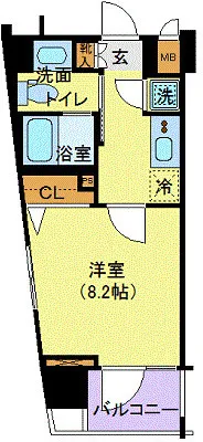 Makes Design Minami Aoyama - Floor Plan - ["Apartment"]
