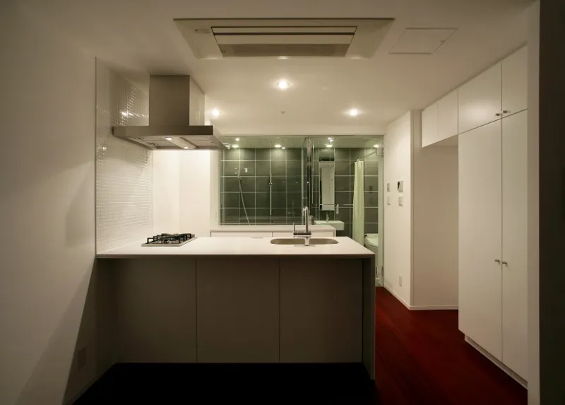 Castalia Hatsudai II - Interior - ["Sink", "Tap", "Cabinetry"]