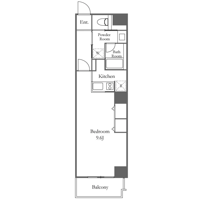 Roppongi View Tower - Floor Plan - ["Floor plan", "Text", "Diagram"]