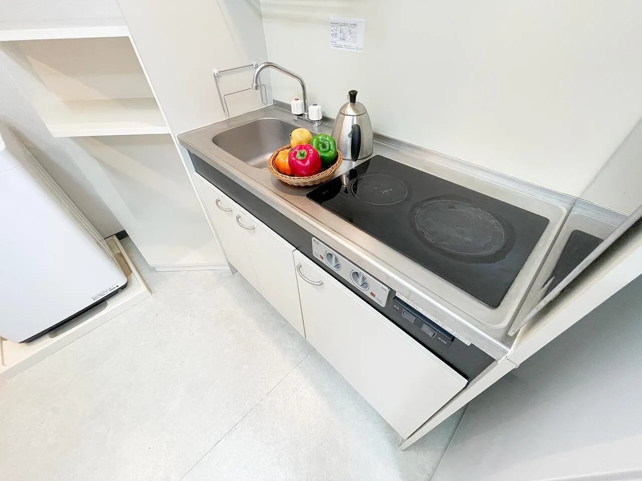 Mynavi Stay Yoyogi Uehara - Interior - ["Major appliance", "Kitchen", "Flooring"]