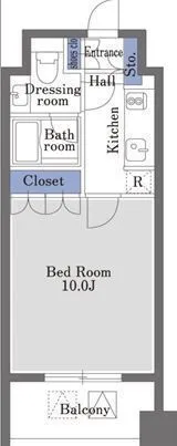 Doue Nihonbashi - Floor Plan - []