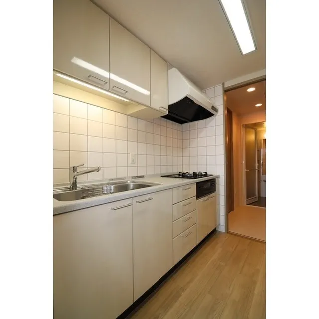 Toyosu Ciel Tower - Interior - ["Cabinetry", "Countertop", "Tap"]