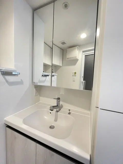 ORSUS Togoshi Ginza - Interior - ["Mirror", "Tap", "Sink"]