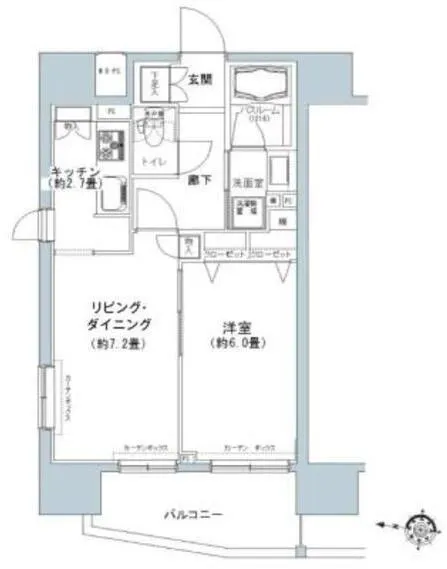 Park Cube Itabashi Honmachi - Floor Plan - ["Plan", "Diagram", "Floor plan"]
