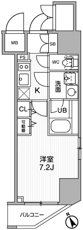 Season Flats Kamata - Floor Plan - ["Wood flooring"]