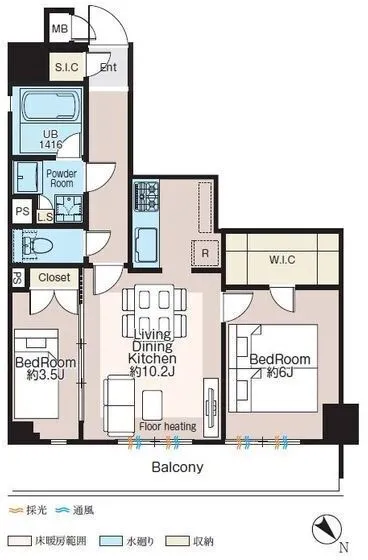 CREATIF Sangenjaya - Floor Plan - ["Number", "Diagram", "Floor plan"]
