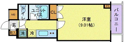 Palais Holmes Asukayama - Floor Plan - ["Apartment"]