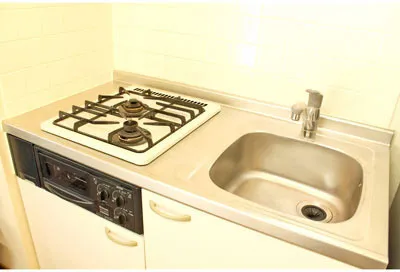 Sky Court Mita Keio University Front Building 1 - Interior - ["Kitchen", "Major appliance", "Kitchen stove"]