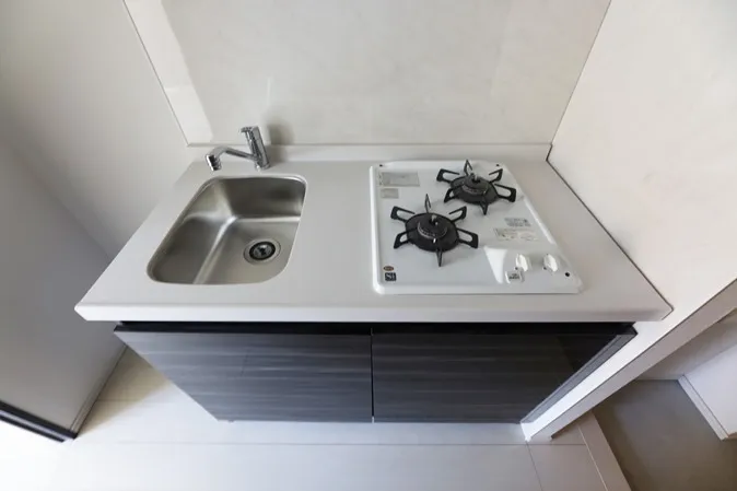 Live Casa Monzen-Nakacho - Interior - ["Kitchen Sink", "Sink", "Plumbing fixture"]