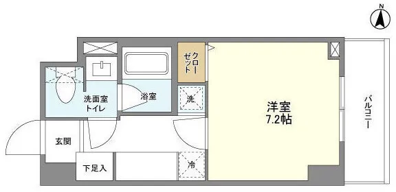 L ・ BASE Oshiage North - Floor Plan - []
