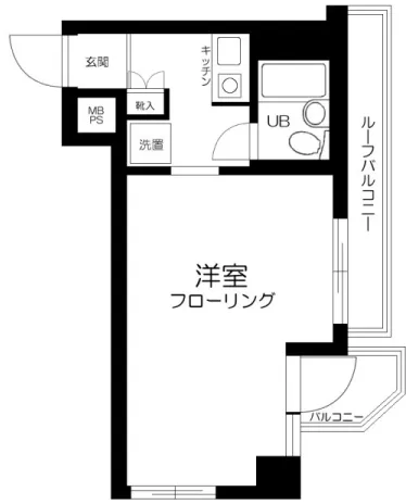 Lions Mansion Omori Honcho No. 3 - Floor Plan - ["Tile Flooring"]