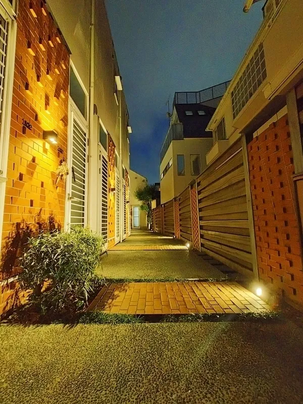 CASA BRICKS Jiyugaoka - Exterior - ["Night", "Lighting", "Architecture"]