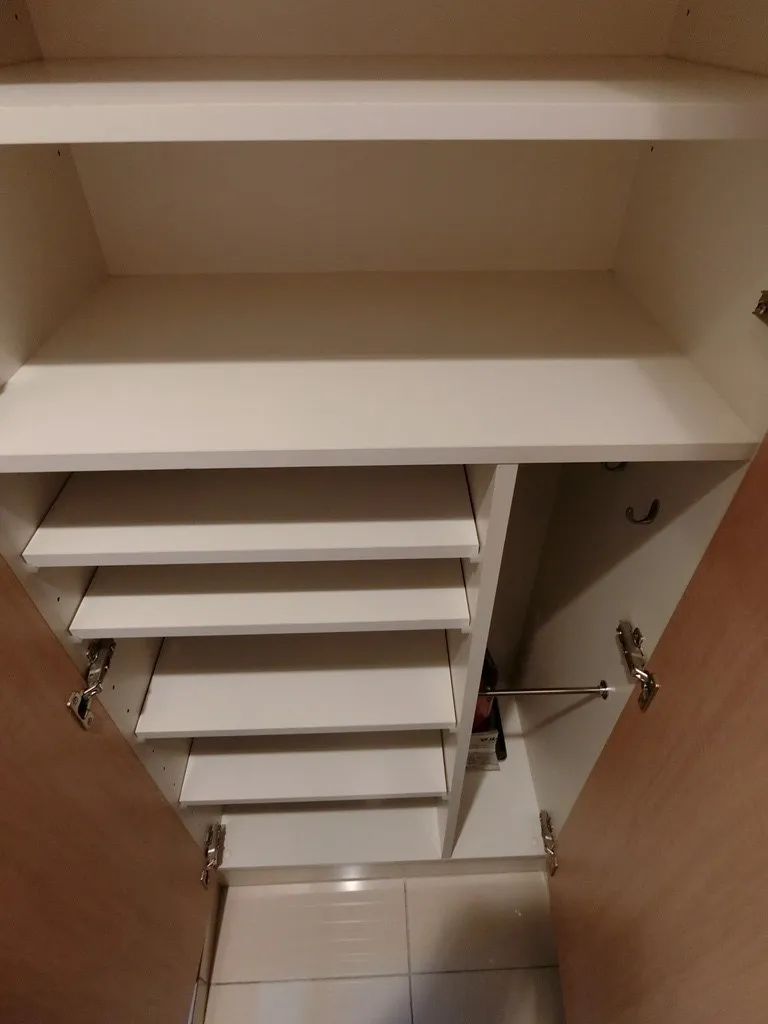 Cross Residence Kamata - Interior - ["Wood", "Shelving", "Shelf"]