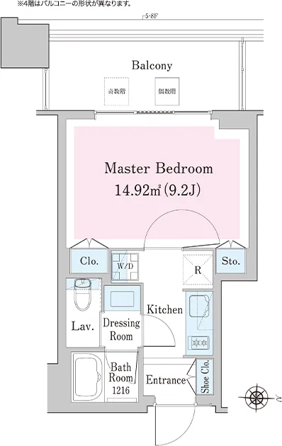 Nakano Station Residence - Floor Plan - ["Floor plan"]