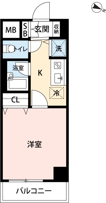 Mynavi STAY Miraie Shibuya Shin-Minamiguchi - Floor Plan - []