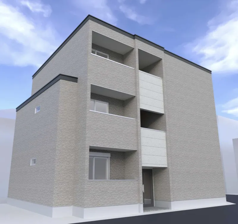 GRADUS Kasai - Exterior - ["Composite material", "Apartment", "Concrete"]