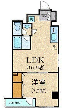 Arville Nihonbashi Suitengu - Floor Plan - ["Apartment"]
