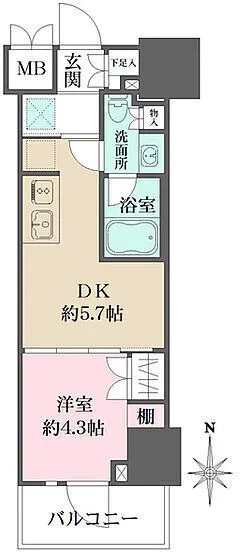 Rufon Prog Former Asakusa Marks - Floor Plan - []