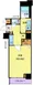 Dearly Alicious Ichigaya Yakuoji Temple - Floor Plan - ["Apartment", "Condominium", "High-rise building"] thumbnail