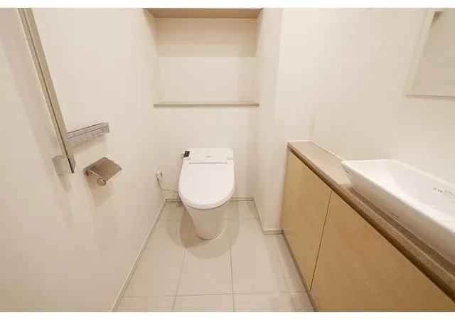 Comforia Shinjuku East Side Tower - Interior - ["Flooring", "Toilet seat", "Plumbing fixture"]