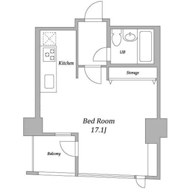 Prime Square City - Floor Plan - ["Rectangle", "Schematic", "Parallel"]