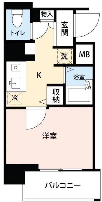 Mynavi STAY Miraie Higashi Yaesu - Floor Plan - []