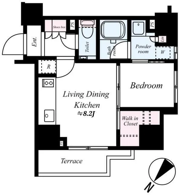 Impress Core Daikanyama - Floor Plan - ["Plan", "Floor plan", "Diagram"]