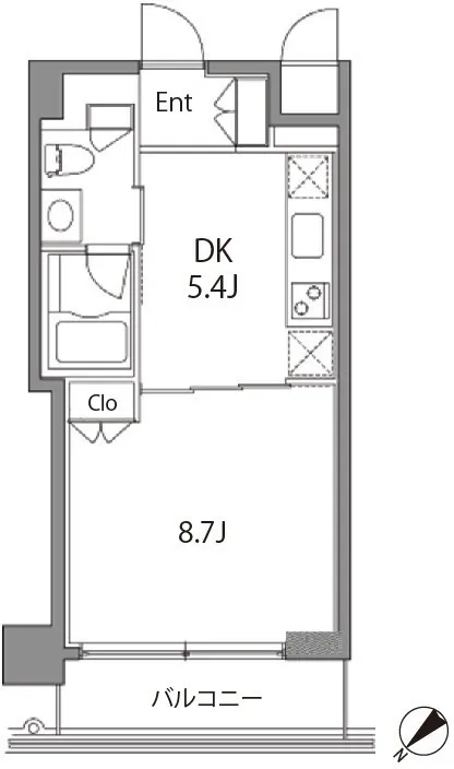 Castalia Nakameguro - Floor Plan - ["Rectangle", "Font", "Parallel"]