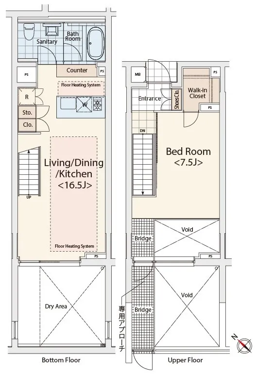 Castalia Hatsudai II - Floor Plan - ["Rectangle", "Parallel", "Engineering"]